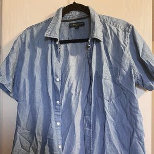 Men’s Denim Button Down